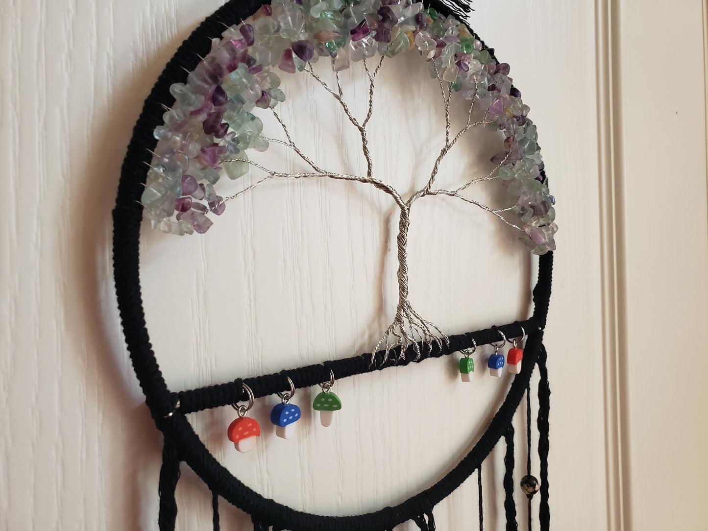 Mushroom Tree Dream Catcher