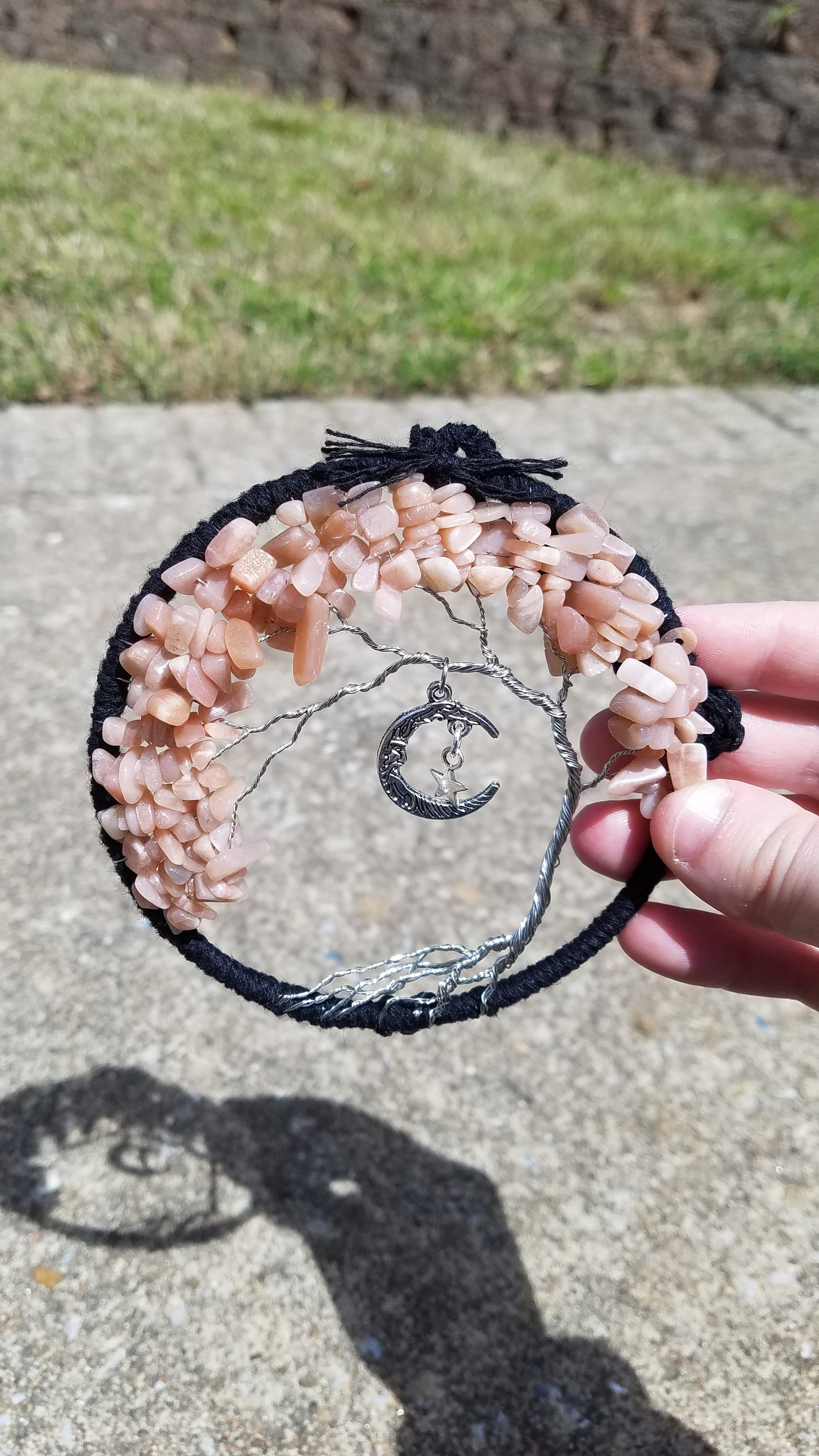 Sunstone Moon Tree of Life Dream Catcher